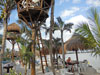 Guest's have a short walk to Buena Vida's beachfront restaurant and fun 'Swing' bar.