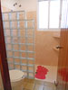Guest bathroom shower.