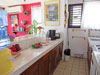 Well stocked kitchen includes everything you need to prepare meals at home.